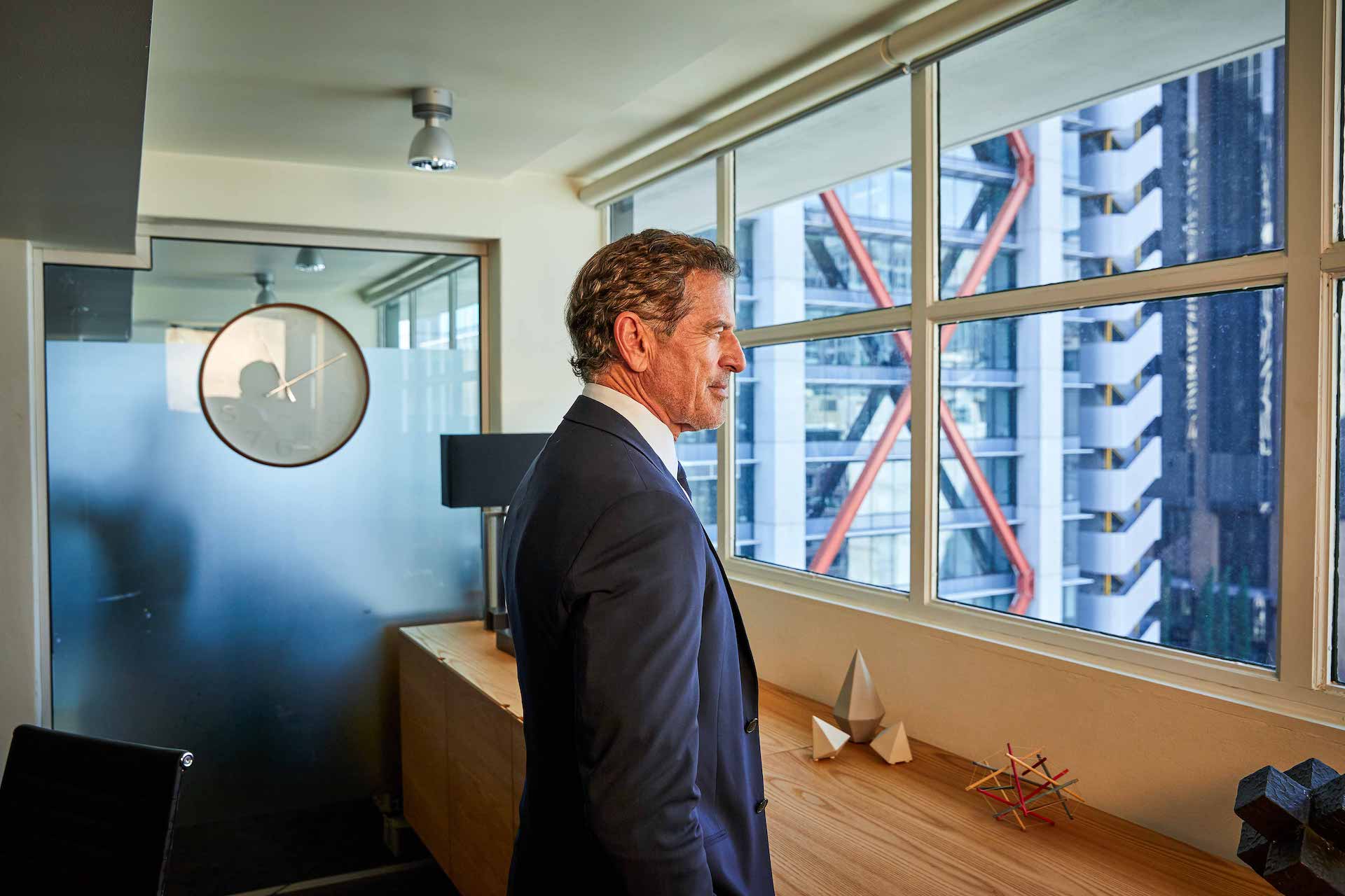 Lexus ambassador Mark Bouris