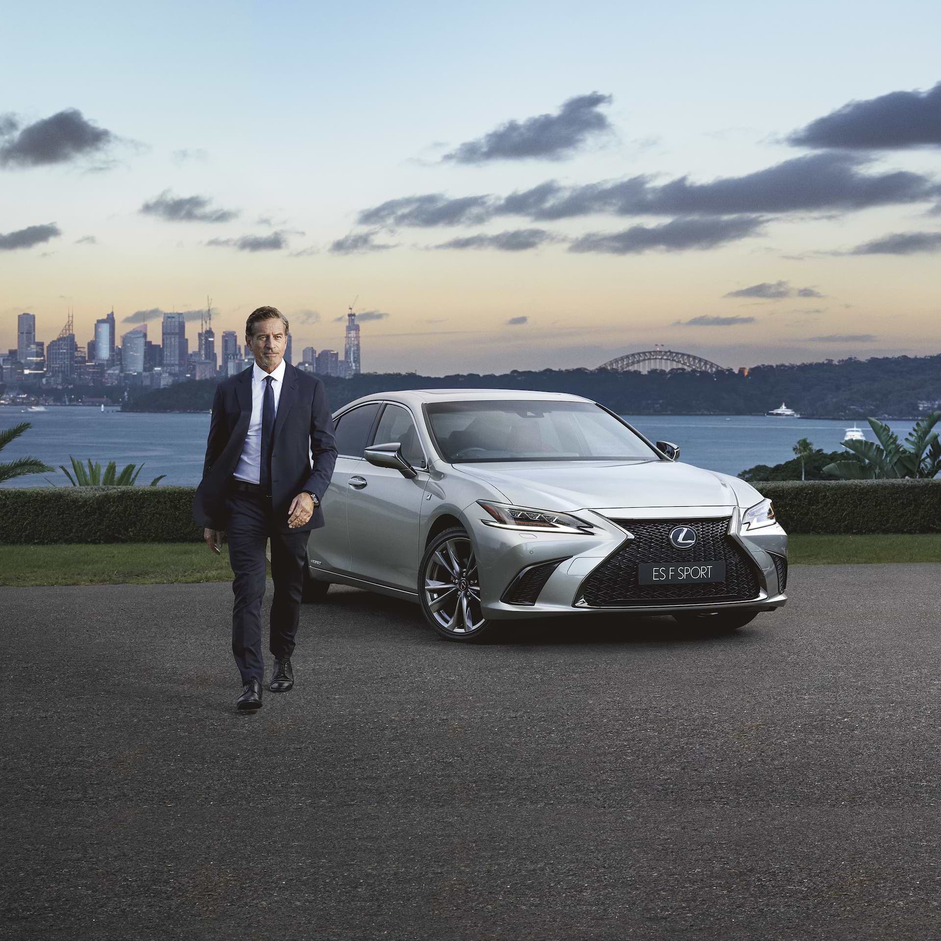 Lexus ambassador Mark Bouris
