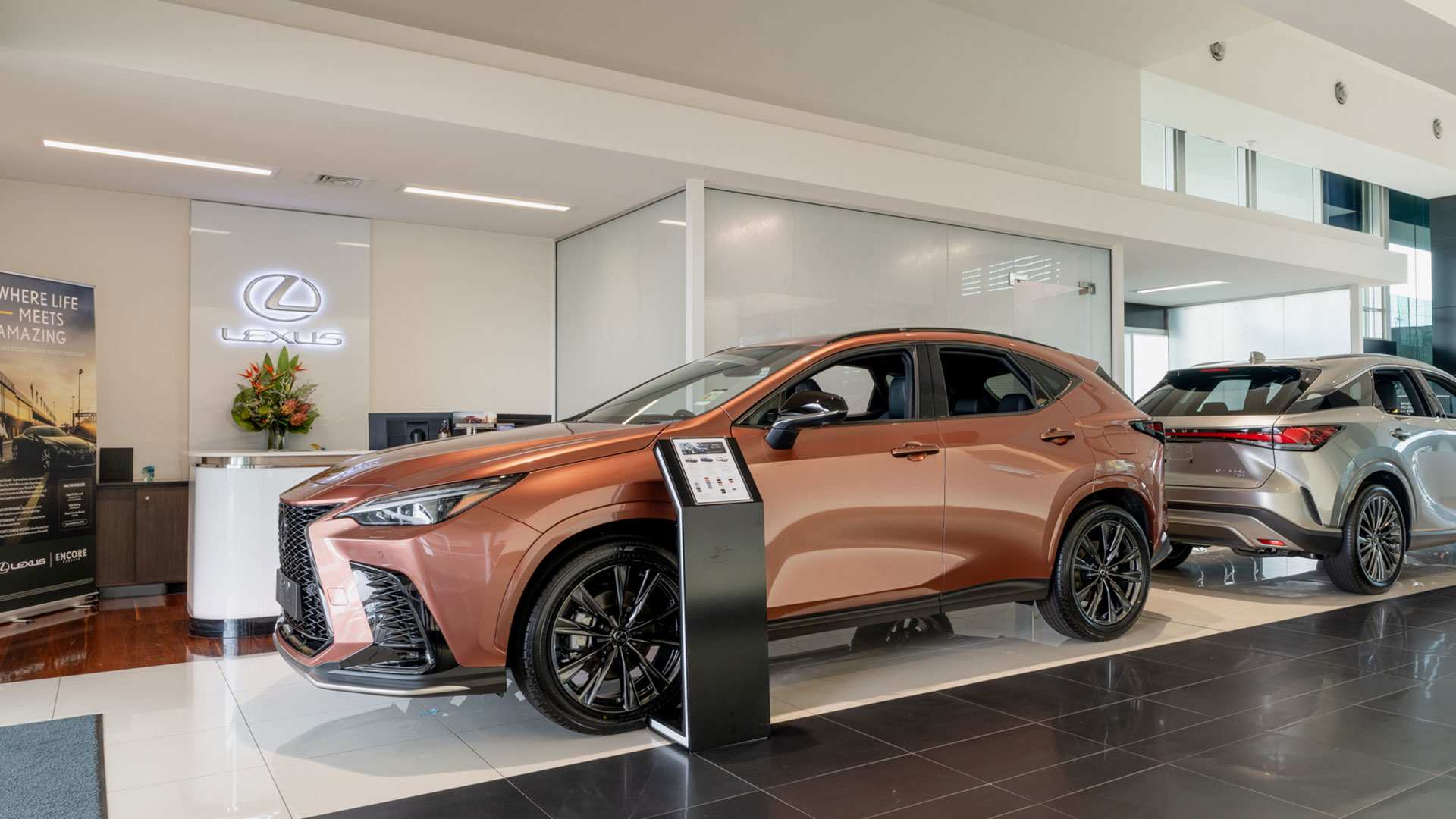 Lexus of Townsville dealership inside