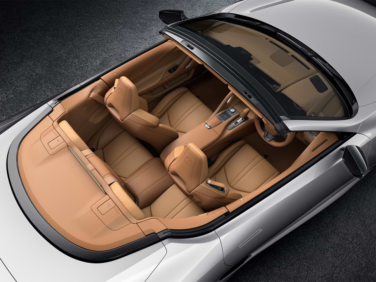 Lexus LC Convertible exterior