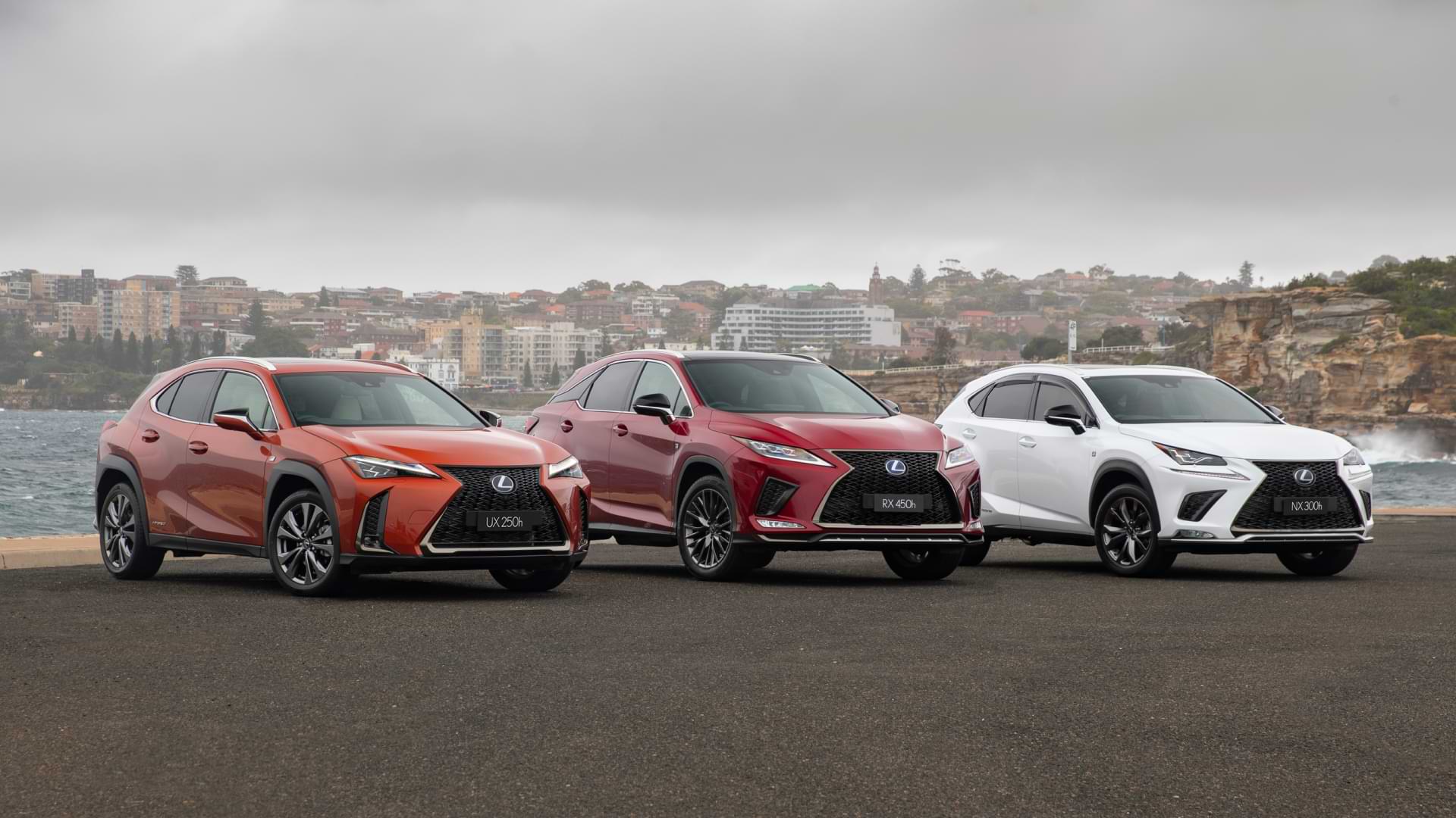 Lexus hybrid sedan range